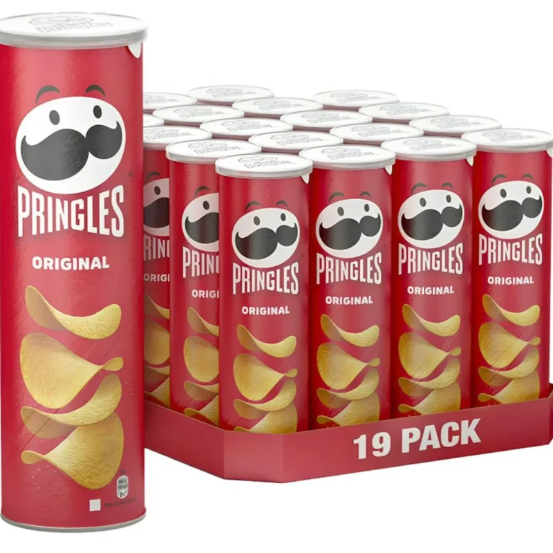 78b58ced9ece76239aa4a32cb0ad6451 Pringles Original Chips - 165g x 19
