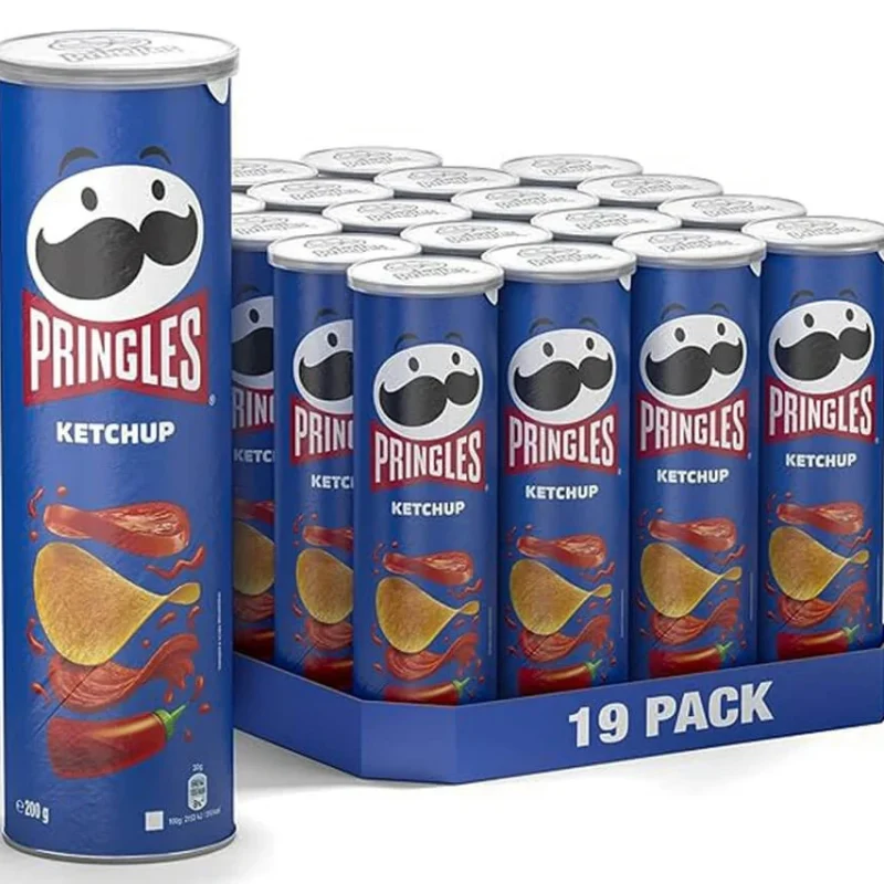 ce739a2325ea43962adfb4dbd1cf9035 Pringles Ketchup Chips - 165g x 19