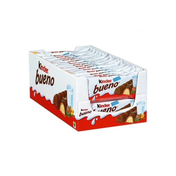 kinder-bueno-ferrero-box-of-30-units Kinder Bueno Chocolate - 43g x 30