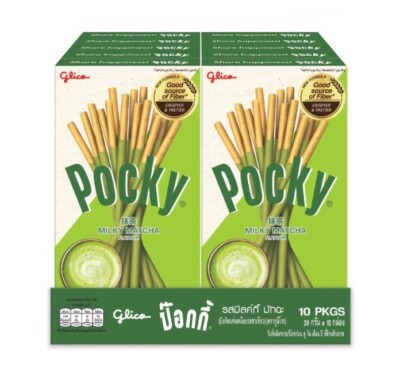 s-l400 Glico Pocky Matcha Sticks 40g - 10 Pack